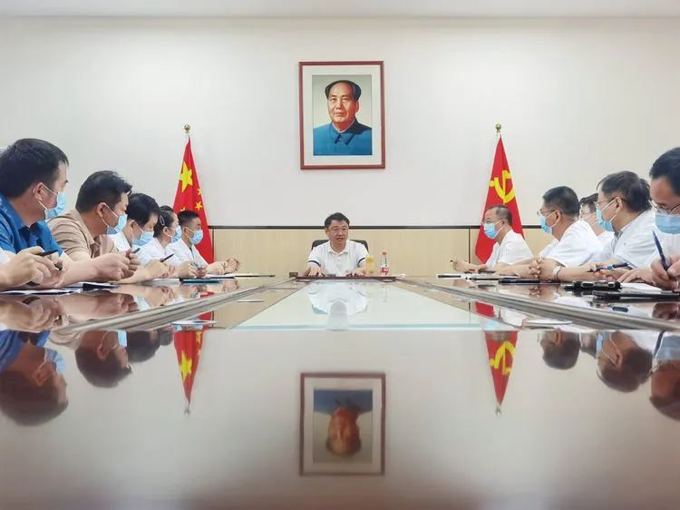 未來可期繪新局，同心契力創(chuàng)佳績——集團董事長江永強蒞臨廣濟醫(yī)院召開中層干部會議